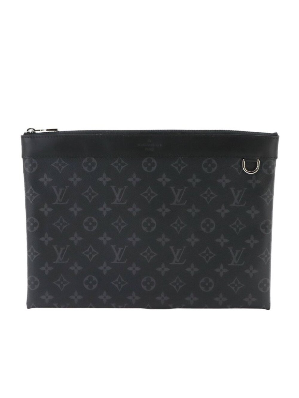Louis Vuitton Monogram Eclipse Pochette Discovery Clutch